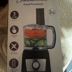 Black Food Processor